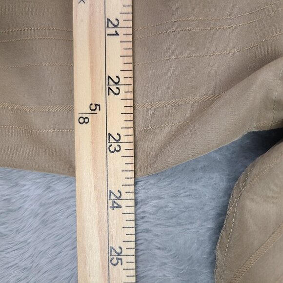 Quiksilver Shirt Mens X-Large Brown Polyester Blend Button Down Chest Pocket - Picture 4 of 9